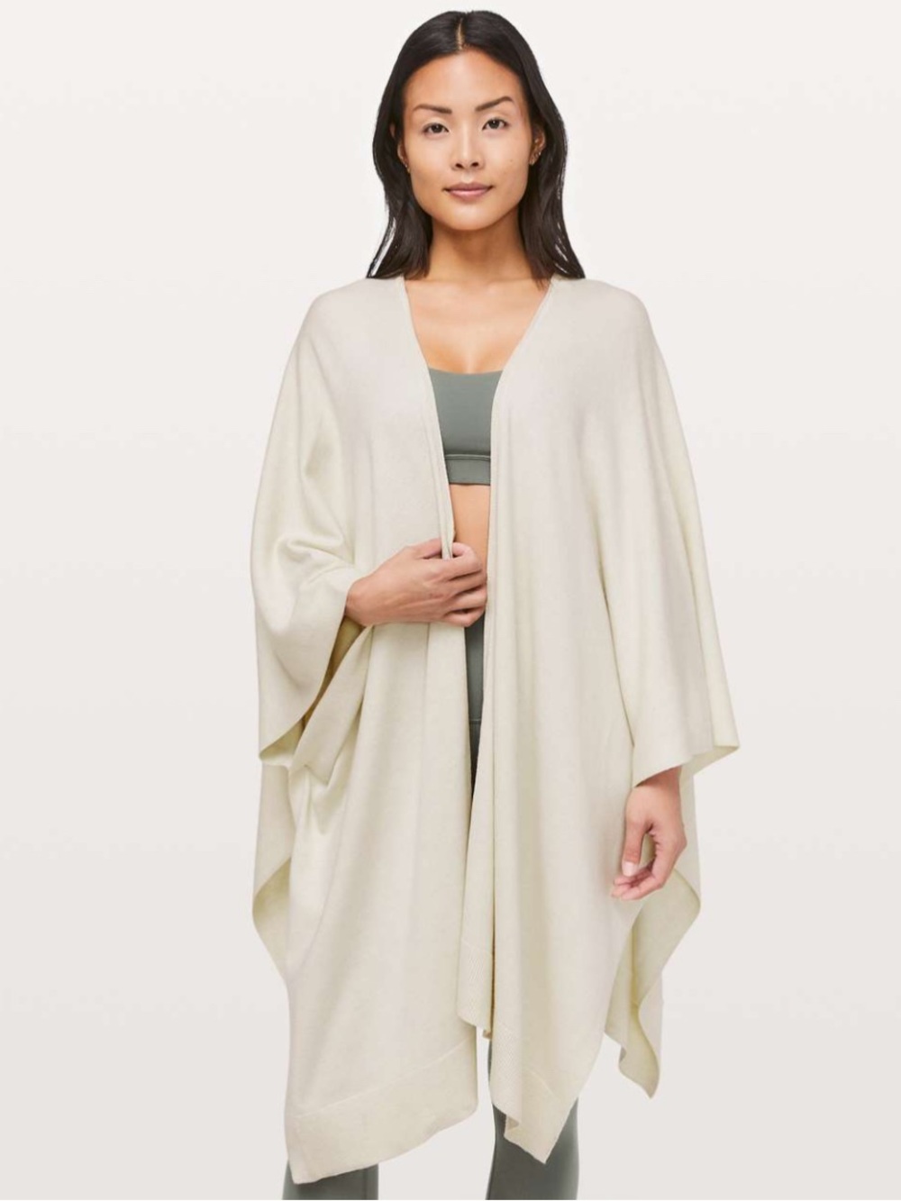 Lululemon Free To Coast Wrap
Heathered Dove